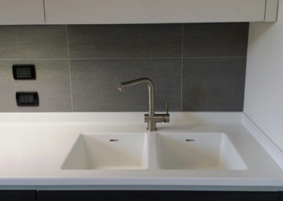 lavello cucina corian arrotondato